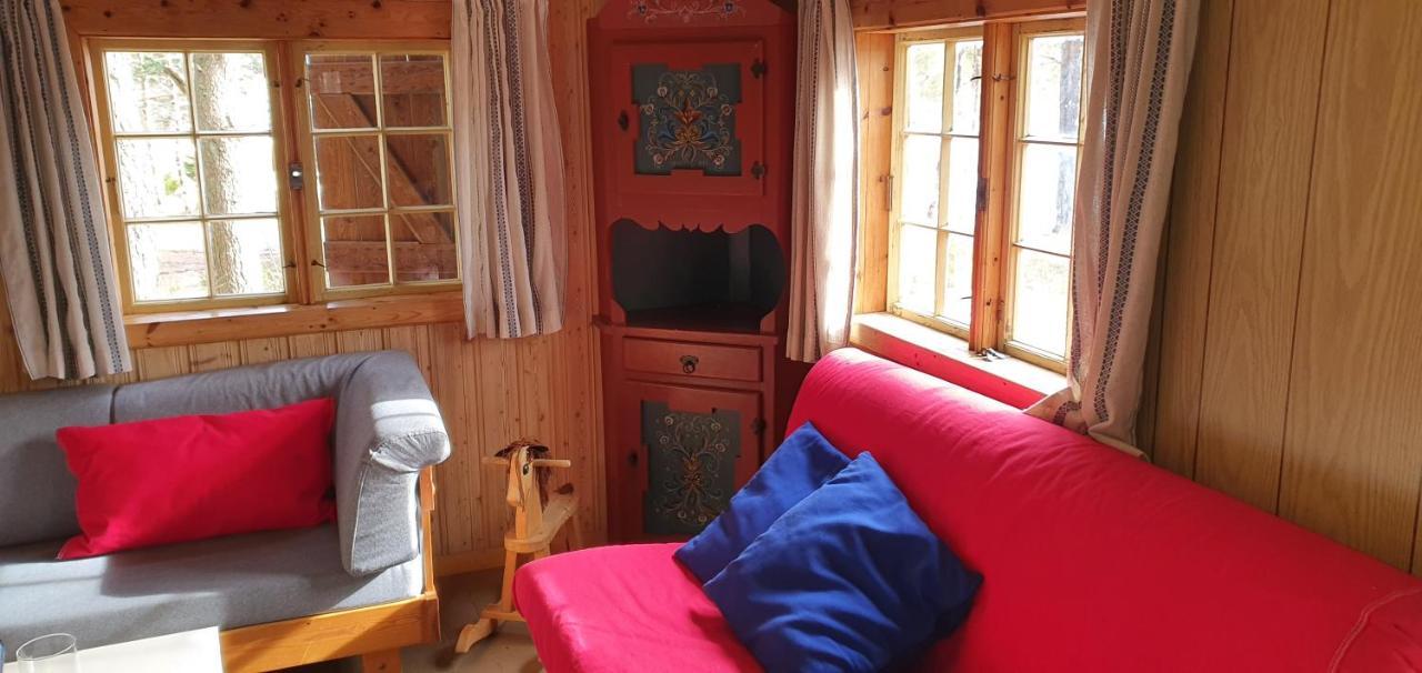 Cabin In The Woods, Lolandsvannet Near Kristiansand 维尼斯拉 外观 照片